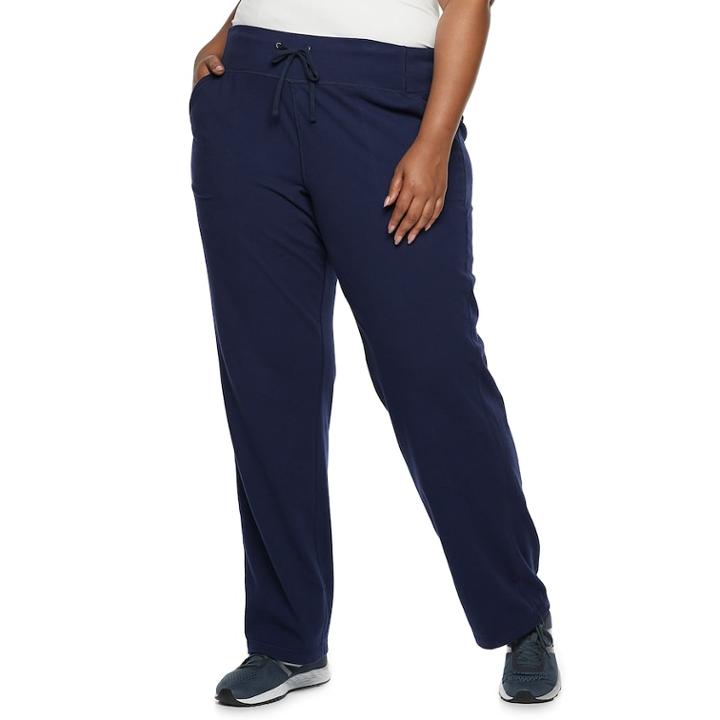 Plus Size Tek Gear&reg; Mid-rise Lounge Pants, Women's, Size: 2xl, Dark Blue
