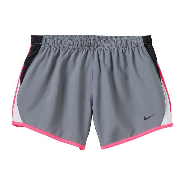 Girls 7-16 Nike Performance Shorts, Girl's, Size: Medium, Grey Other