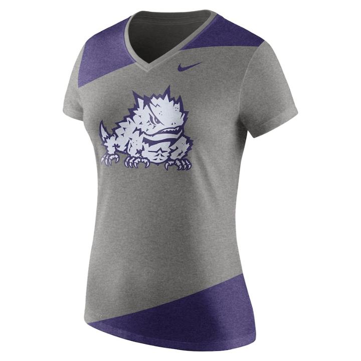 Women's Nike Tcu Horned Frogs Champ Drive Tee, Size: Xxl, Brown
