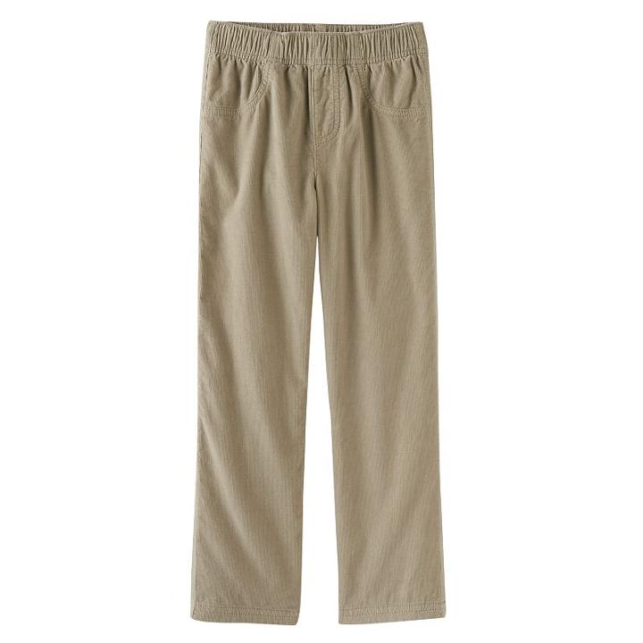 Boys 4-10 Jumping Beans&reg; Jersey Knit-lined Corduroy Pants, Boy's, Size: 4, Med Beige