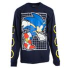 Boys 8-20 Sonic The Hedgehog Tee, Size: Xl, Blue (navy)