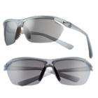 Men's Nike Tailwind Semirimless Wrap Sunglasses, Grey (charcoal)