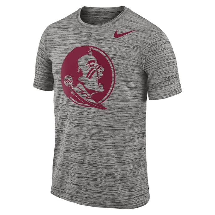 Men's Nike Florida State Seminoles Travel Tee, Size: Large, Char