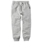 Boys 4-8 Carter's Jogger Pants, Size: 8, Light Grey