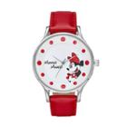 Disney's Minnie Mouse Women's Dot Watch, Size: Large