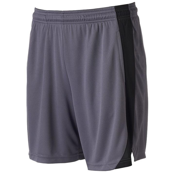 Men's Tek Gear&reg; Quantum Basketball Shorts, Size: Small, Dark Grey