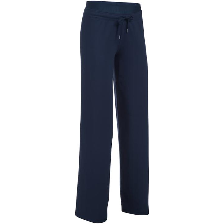 Women's Under Armour Favorite Wide Leg Pants, Size: Small, Blue (navy)