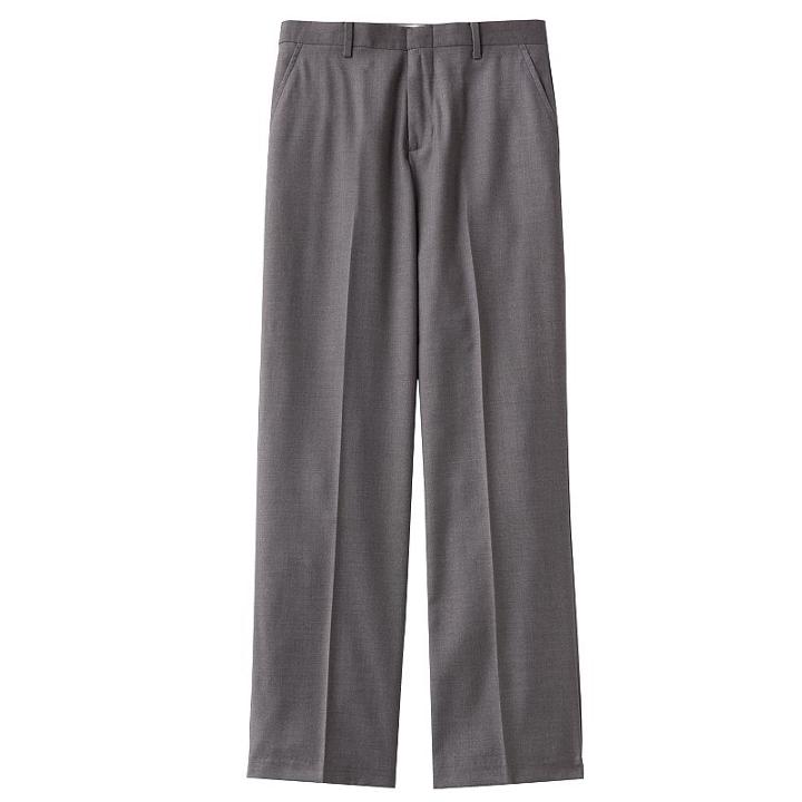 Boys 8-20 Husky Chaps Gabardine Suit Pants, Boy's, Size: 20 Husky, Grey