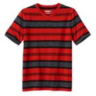 Boys 8-20 Tony Hawk Rugby Striped Tee, Boy's, Size: Small, Med Red
