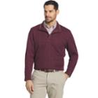Big & Tall Arrow Classic-fit Herringbone Mockneck Fleece Sweater, Men's, Size: Xxl Tall, Drk Purple