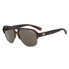 Armani Exchange Urban Attitude Ax4056s 59mm Aviator Sunglasses, Men's, Med Brown