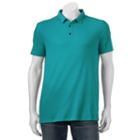 Big & Tall Apt. 9&reg; Solid Modern-fit Polo, Men's, Size: Xl Tall, Blue (navy)