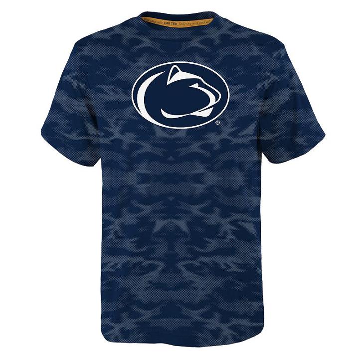 Boys 8-20 Penn State Nittany Lions Vector Dri-tek Tee, Size: M 10-12, Dark Blue