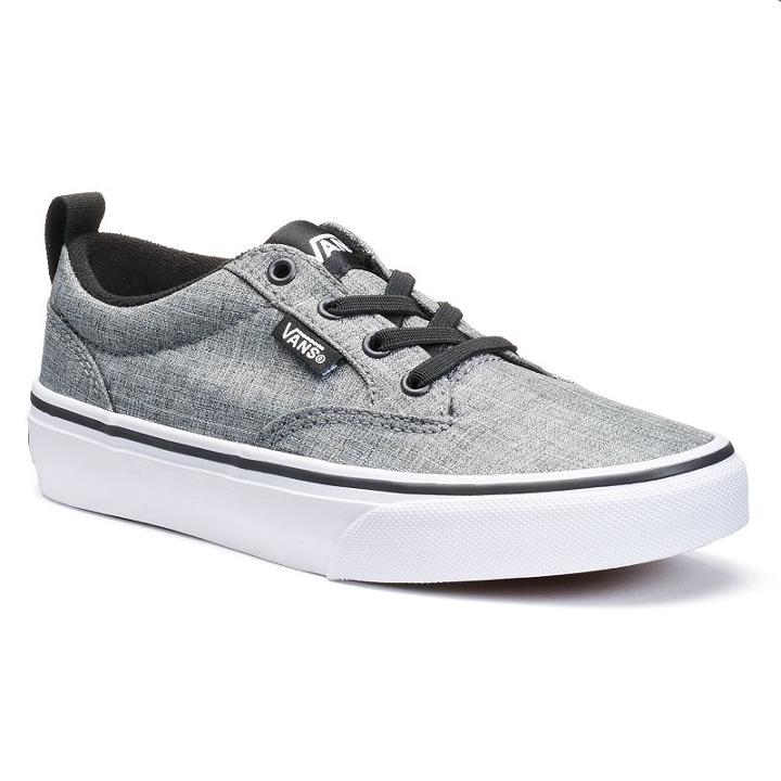 Vans Winston Rock Preschool Boys' Shoes, Boy's, Size: 2, Grey