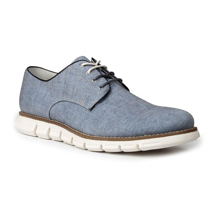 Gbx Haste Men's Oxford Shoes, Size: Medium (12), Blue Other