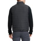 Men's Chaps Packable Quilted Vest, Size: Medium, Black