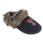 Women's Texas Tech Red Raiders Scuff Slippers, Size: Xl, Black
