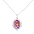 Disney's Sofia The First Silver-plated Pendant Necklace, Women's, Grey