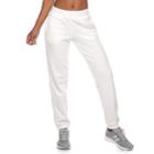 Women's Tek Gear&reg; Fleece Banded Bottom Mid-rise Sweatpants, Size: Xxl, White