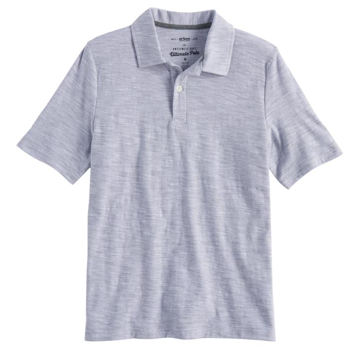 Boys 8-20 Urban Pipeline Ultimate Polo, Size: Medium, Grey