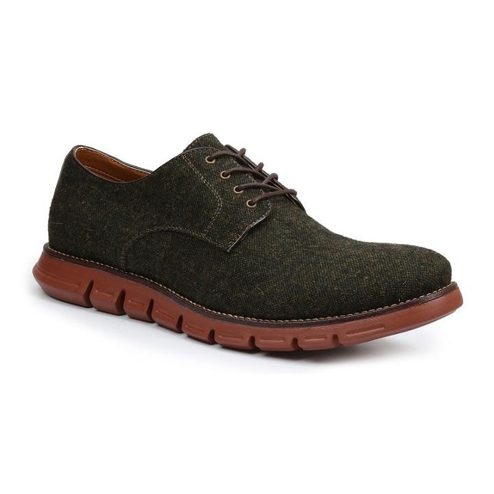 Gbx Stayin Men's Tweed Oxfords, Size: Medium (10.5), Green