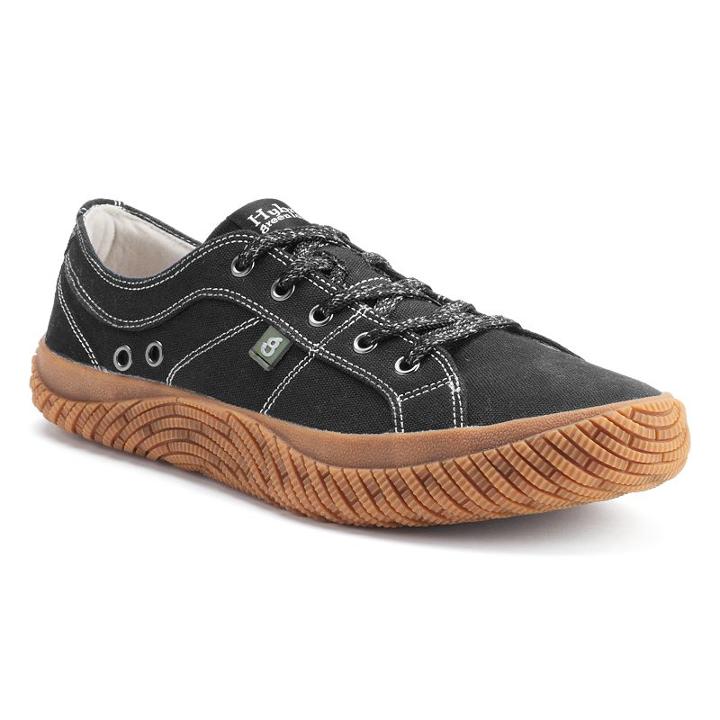 Hybrid Green Label Rebellion Ii Men's Leather Shoes, Size: 11, Black