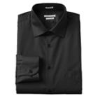 Men's Van Heusen Regular-fit Lux Sateen Dress Shirt, Size: 17-34/35, Black