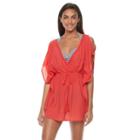 Women's Apt. 9&reg; Cold-shoulder Cover-up, Size: Large, Lt Orange