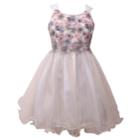 Girls 7-16 Bonnie Jean Lace Tulle Dress, Size: 10, Natural