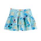 Girls 4-10 Jumping Beans&reg; Tiered Printed Tulip Skort, Size: 8, Turquoise/blue (turq/aqua)