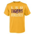 Boys' 4-18 Lsu Tigers Light Streaks Tee, Size: 12-14, Gold