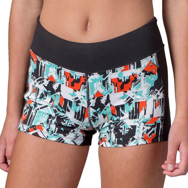 Women's Soybu Toni Fitted Yoga Shorts, Size: Xl, Brt Red