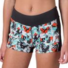 Women's Soybu Toni Fitted Yoga Shorts, Size: Xl, Brt Red