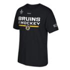 Men's Reebok Boston Bruins 2017 Stanley Cup Playoffs Center Ice Tee, Size: Xl, Black