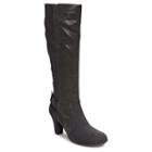 A2 By Aerosoles Money Role Women's Knee-high Boots, Size: Medium (7), Grey (charcoal)