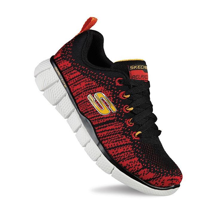 Skechers Equalizer 2.0 Perfect Game Boys' Athletic Shoes, Boy's, Size: 13, Red Other