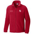 Men's Columbia Oklahoma Sooners Flanker Ii Fleece Jacket, Size: Medium, Light Pink