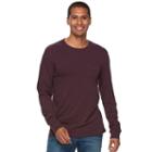 Men's Sonoma Goods For Life&trade; Flexwear Slim-fit Pocket Tee, Size: Xl, Brown