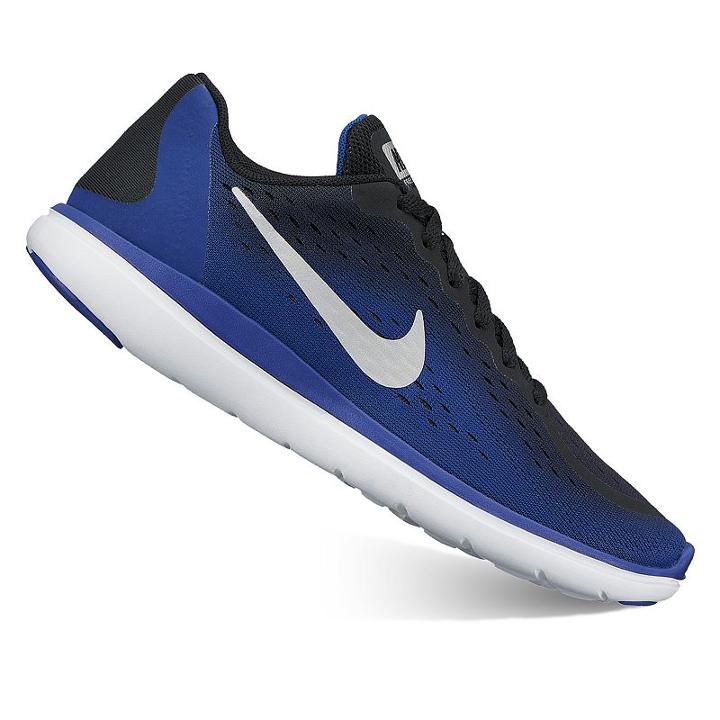 Nike Flex Run 2017 Grade School Boys' Sneakers, Boy's, Size: 6, Oxford