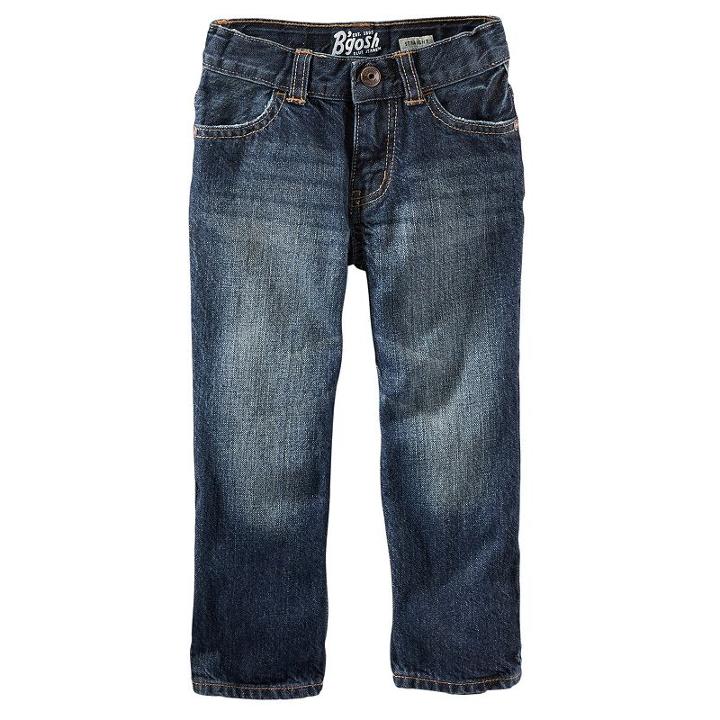 Boys 4-7x Oshkosh B'gosh&reg; Straight-fit Jeans, Boy's, Size: 6, Blue