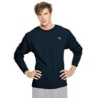 Men's Champion Solid Athletic Tee, Size: Small, Blue (navy)