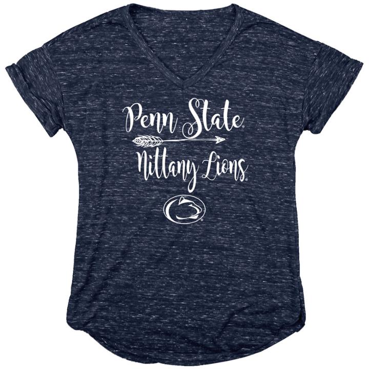 Women's Penn State Nittany Lions Magnolia Tee, Size: Large, Blue (navy)