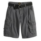 Boys 8-20 Lee Twill Cargo Shorts, Size: 18, Grey