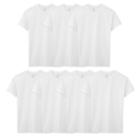 Boys 8-20 Fruit Of The Loom 5-pack + 2 Crew Tees, Size: Small, White