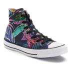 Adult Converse Chuck Taylor All Star Tropical Print High-top Sneakers, Size: M7w9, Brt Purple