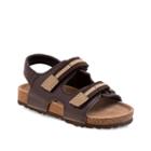 Rugged Bear Toddler Boys' Double-strap Slingback Sandals, Boy's, Size: 9 T, Brown