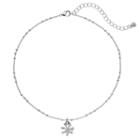 Lc Lauren Conrad Starburst Pendant Choker Necklace, Women's, Silver