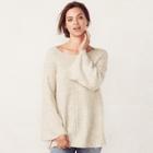 Women's Lc Lauren Conrad Ribbed Boatneck Sweater, Size: Xl, Other Clrs
