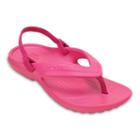 Crocs Classic Flip Girls' Sandals, Girl's, Size: 7 T, Red Other