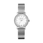 Caravelle New York By Bulova Women's Crystal Stainless Steel Mesh Watch - 43l170, Grey